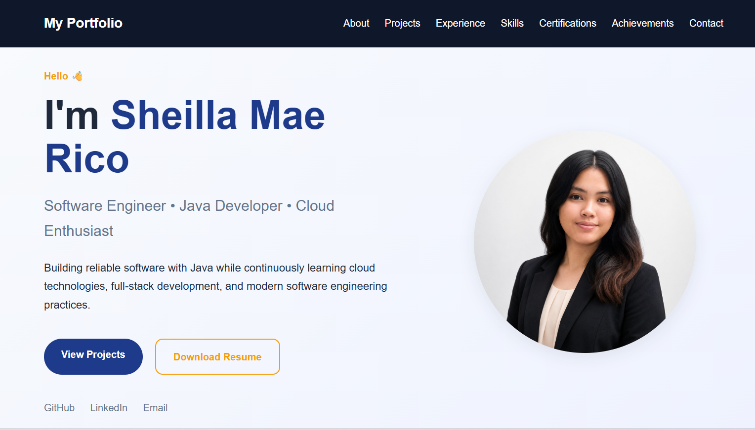 Portfolio Website